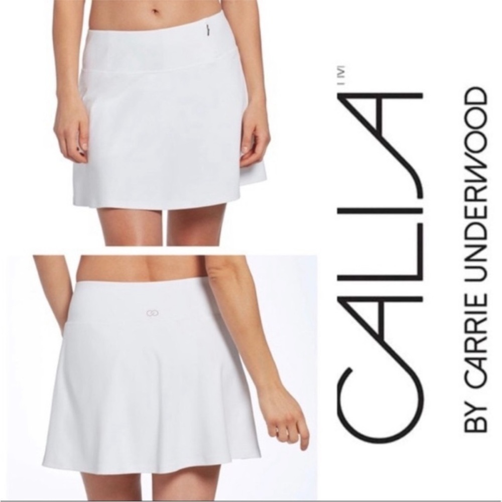 Calia Women’s Move Skort in White size medium athletic tennis pickleball